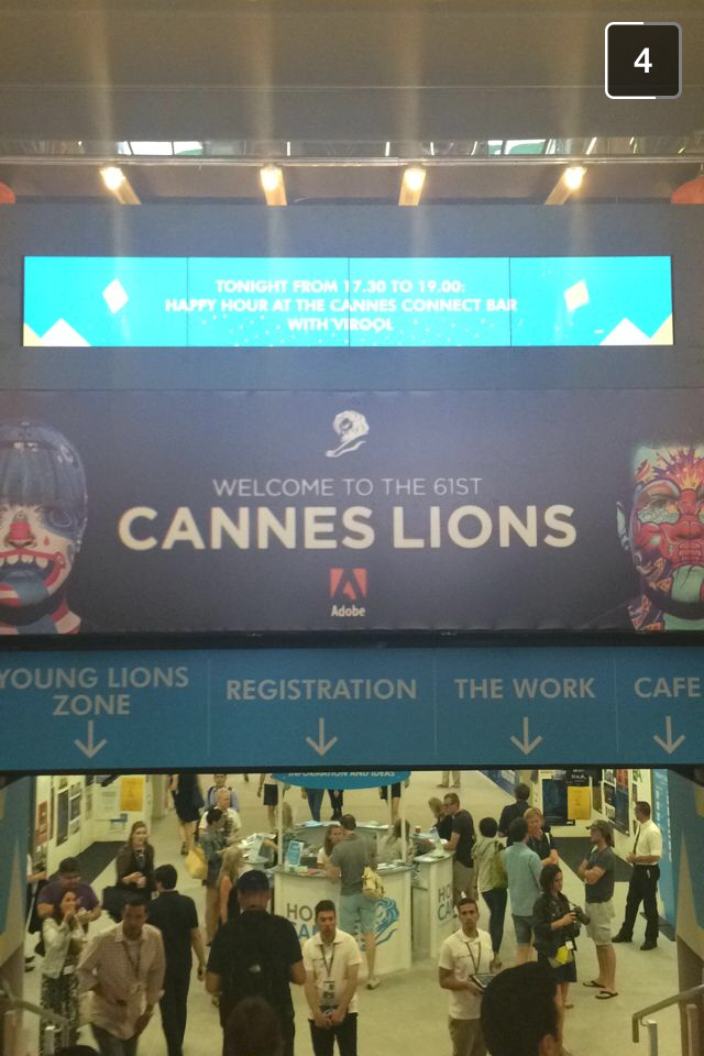 Cannes Lions on Snapchat