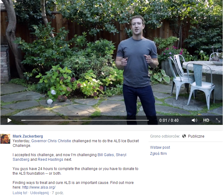 Mark Zuckerberg #IceBucketChallenge